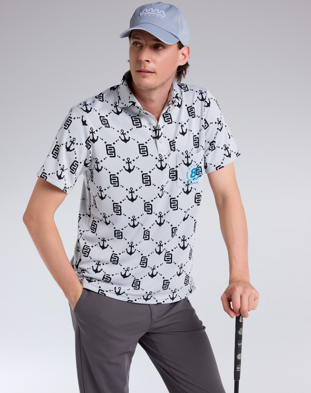 モノグラム ジャガード ポロシャツ [全3色] – muta Online Store