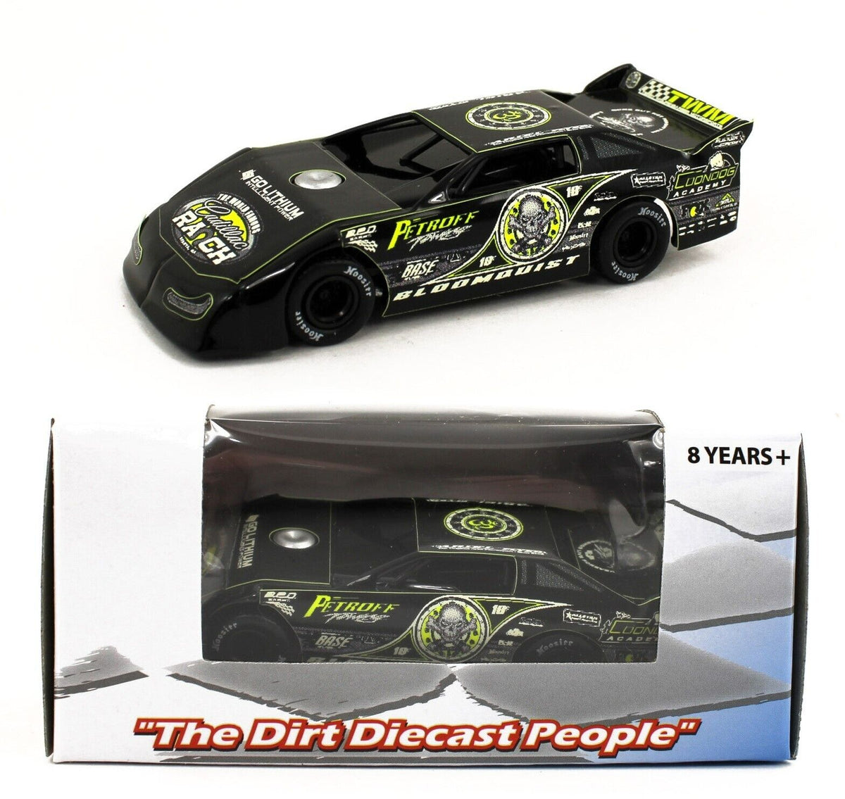 1:64 ADC 2024 Dirt Late Model *SCOTT BLOOMQUIST* #0 Tribute Car
