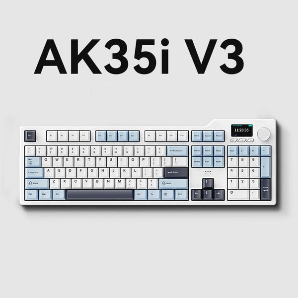 AJAZZ AK35i V3 ワイヤレス 104 キー スクリーン メカニカル