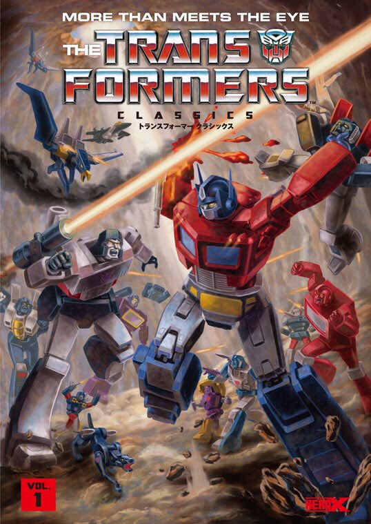 Hero X Transformers Classics Vol.1 Cover - Transformers News - TFW2005