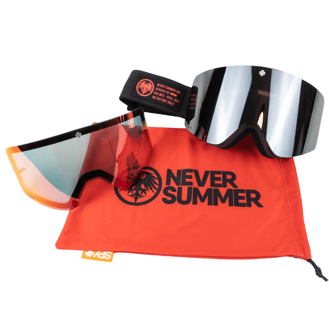Never Summer X Spy Goggles | Shop Apparel – Never Summer Snowboards