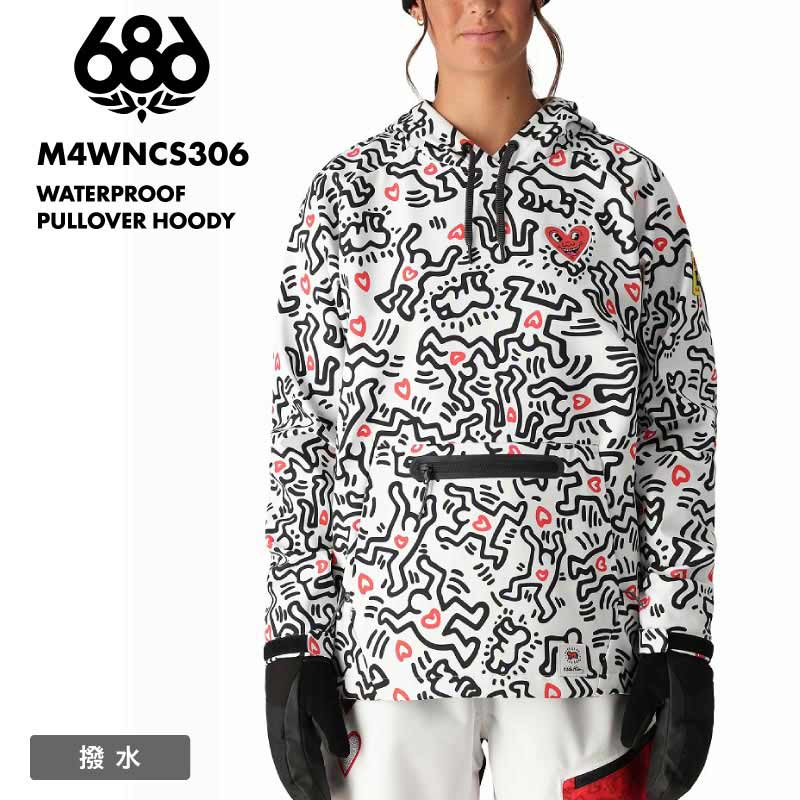 686/シックスエイトシックス レディース 撥水 パーカー WATERPROOF