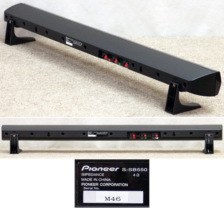 東京都葛飾区でPioneer【HTP-SB550】 パイオニア 3.1chサウンドバー