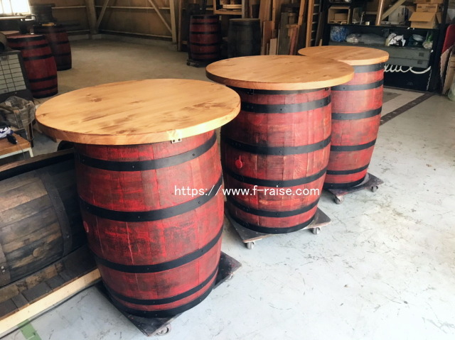 樽いろいろ: ウイスキー樽・ワイン樽 － 木製什器の専門店F-RAISE