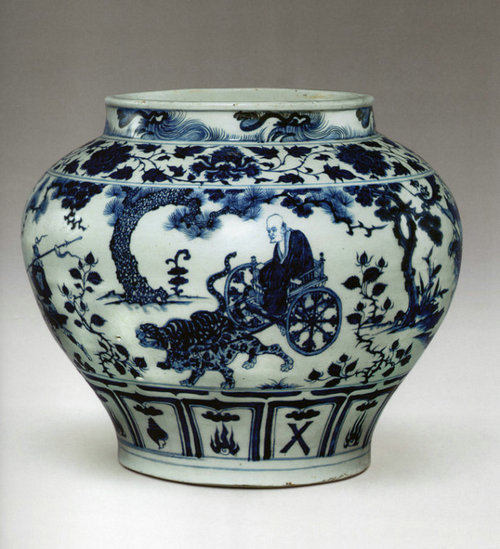 幽藍神採——元代青花瓷大展”--書畫收藏--人民網