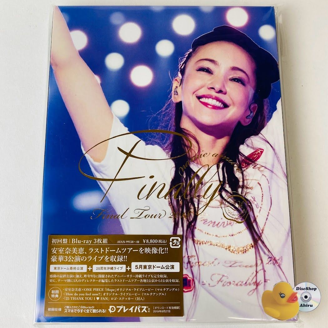 安室奈美恵 Live DVD.Blu-ray finally 【公式通販】