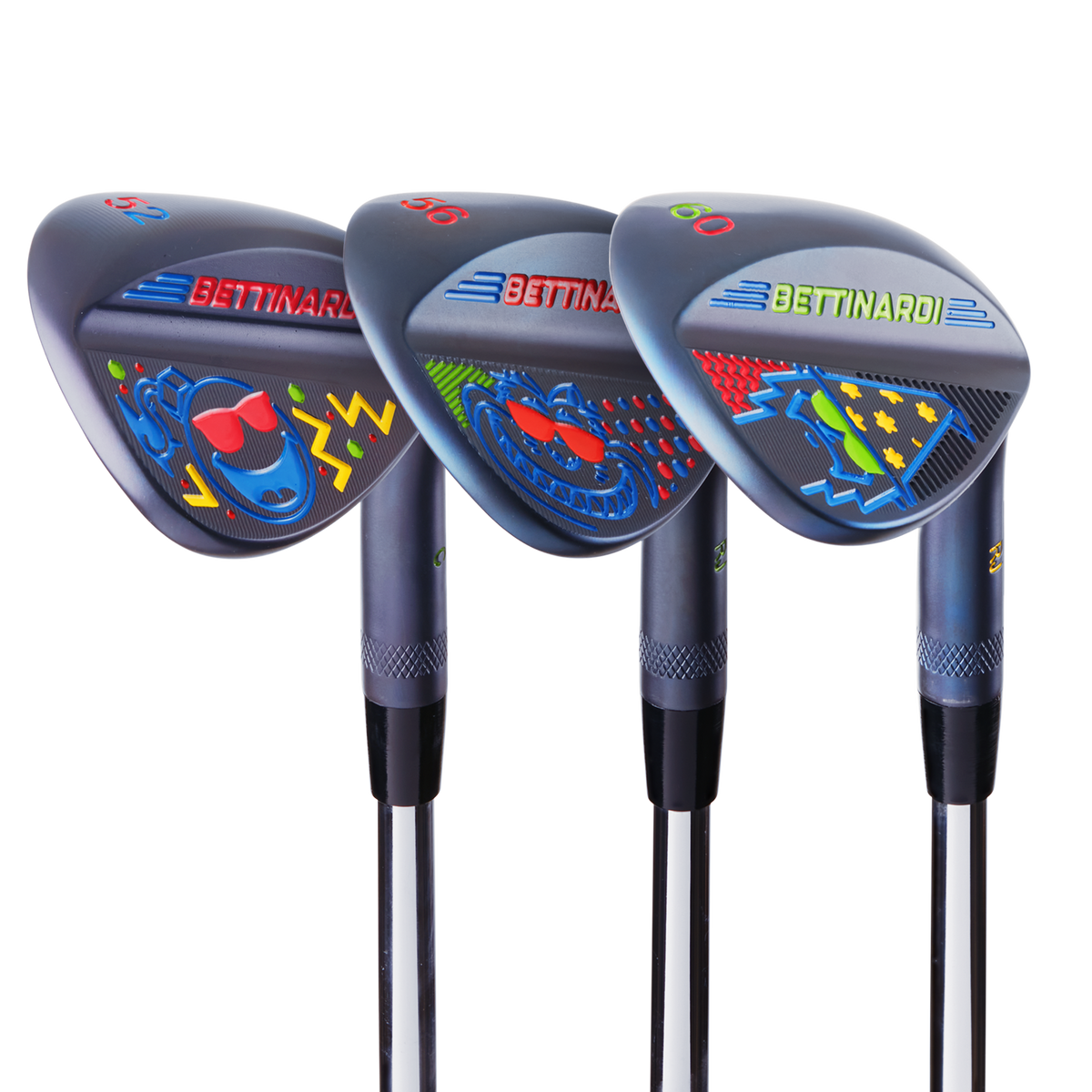 Bettinardi x NERF Blue Flame Wedge Set (50°, 54°, and 58