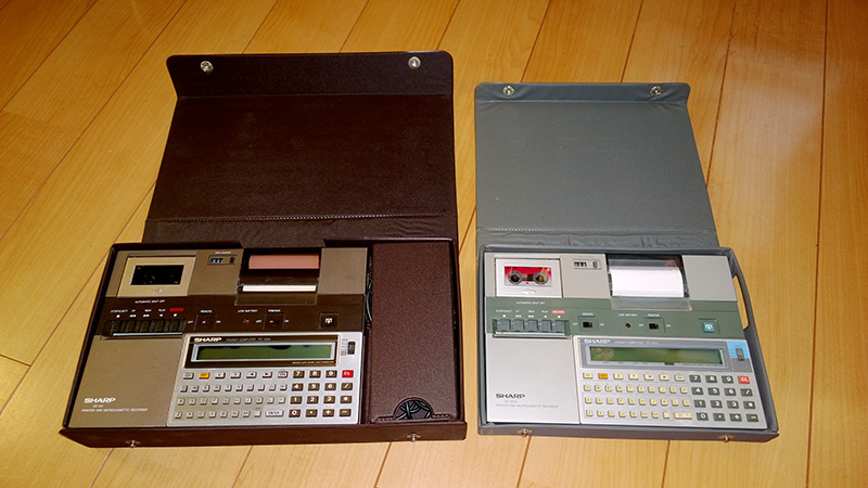 SHARP PC-1255 & CE-125 | Kyoro's Room Blog