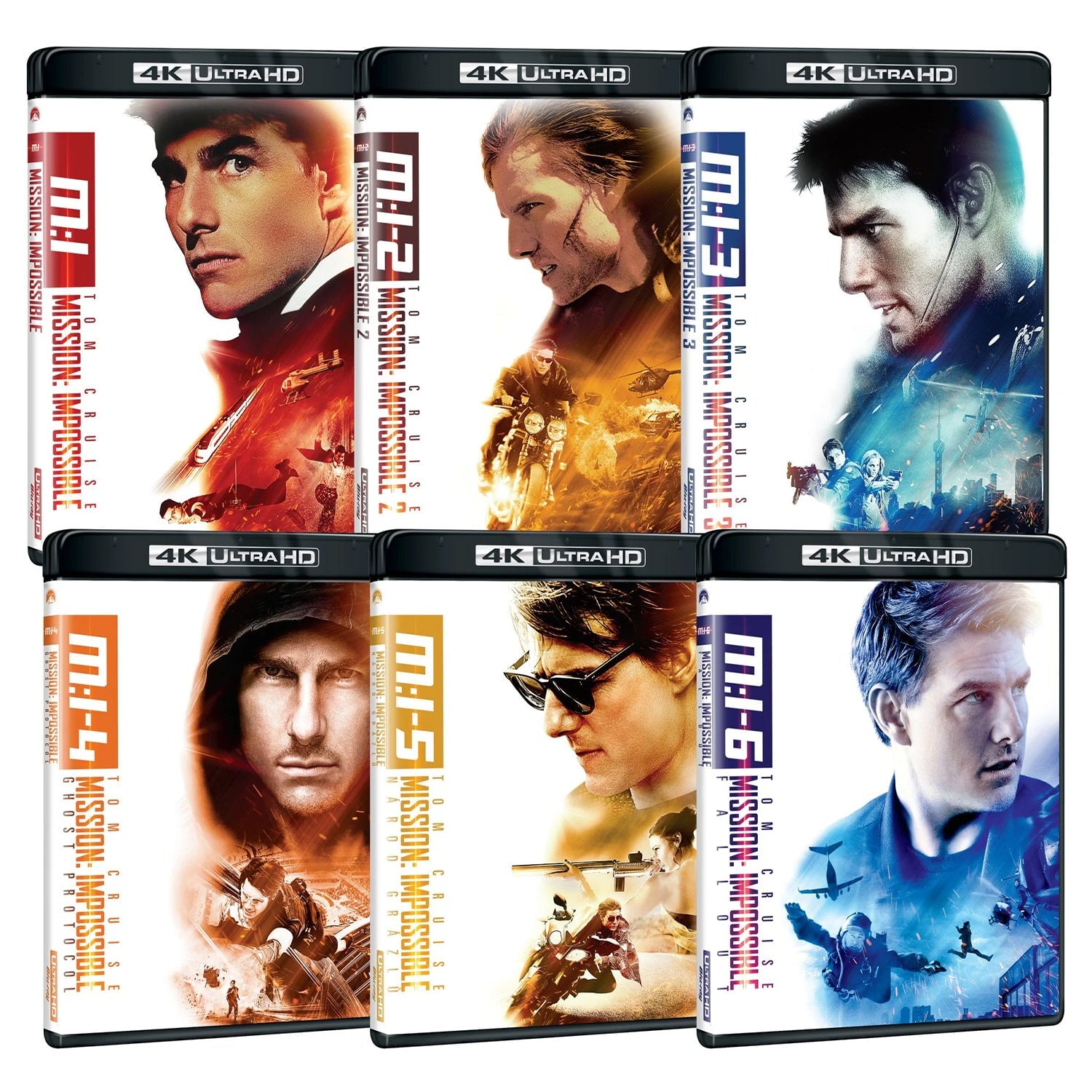 Mission: Impossible 6-Movie Collection (1996-2018) (4K UHD Blu-ray