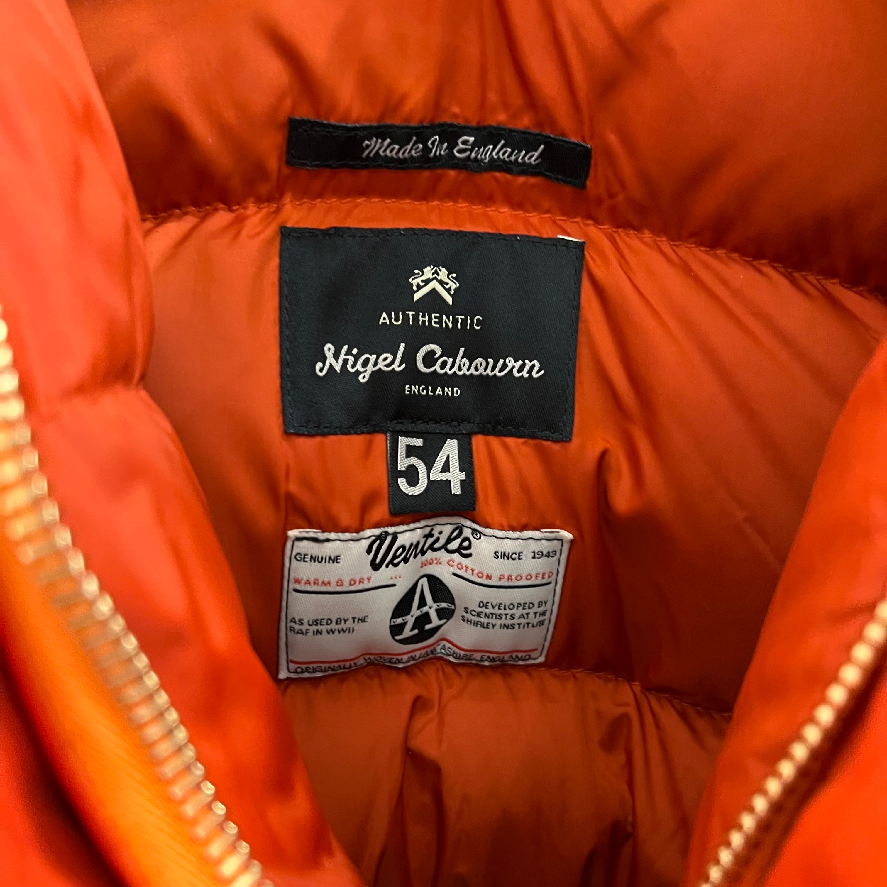 極上の1着 》EVEREST PARKA -ORANGE SIZE54 – ナイジェル・ケーボン