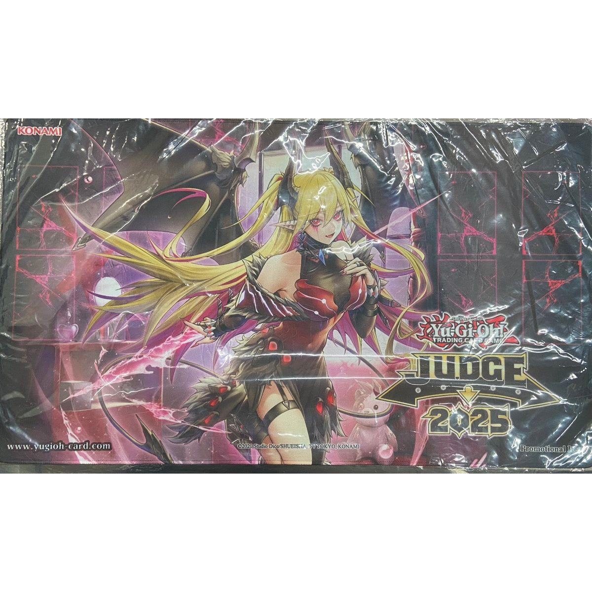 遊戯王】 プレイマット 紅涙の魔ラクリモーサ (JUDGE 2025) (袋あり