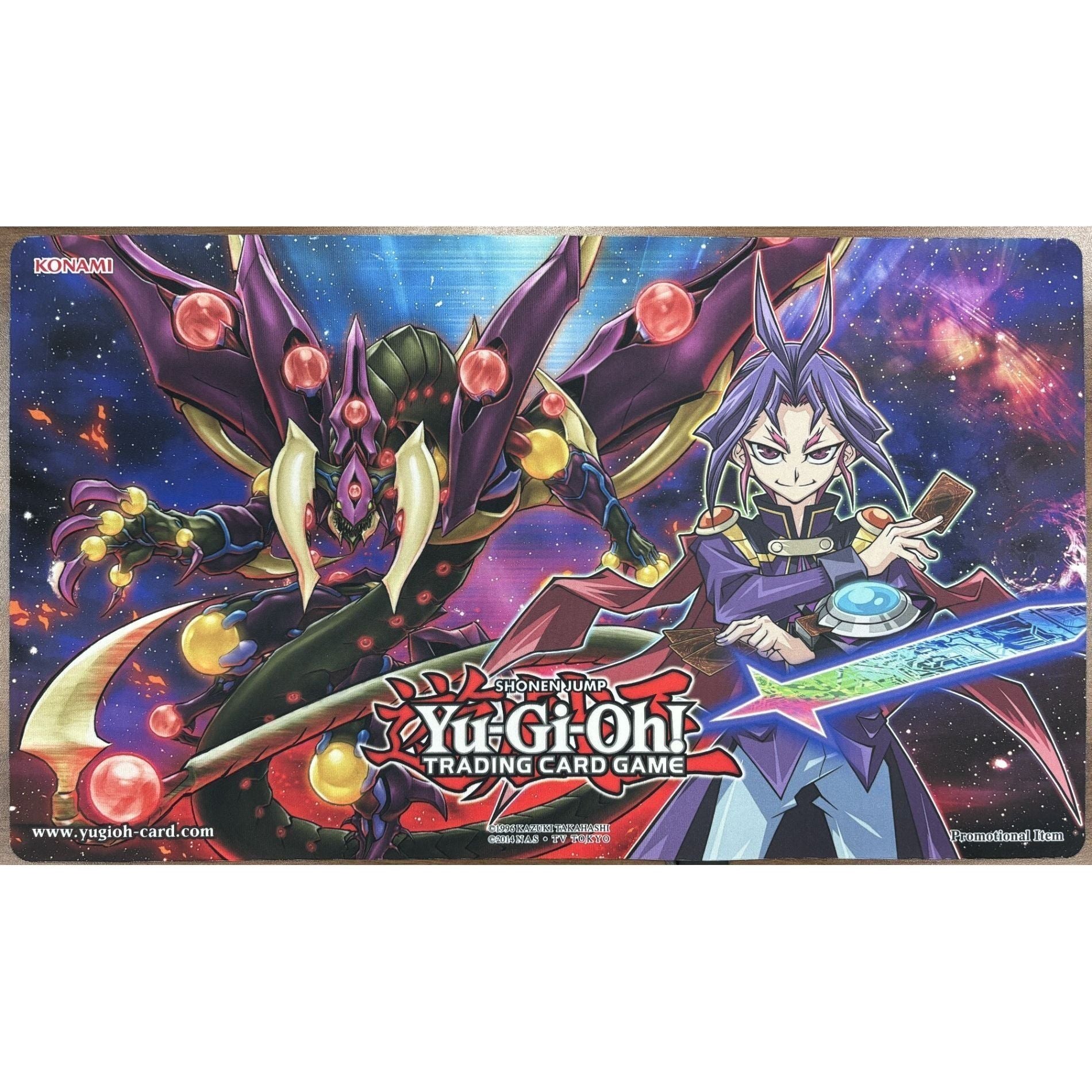 遊戯王】 プレイマット ユーリ＆スターヴヴェノムフュージョンドラゴン