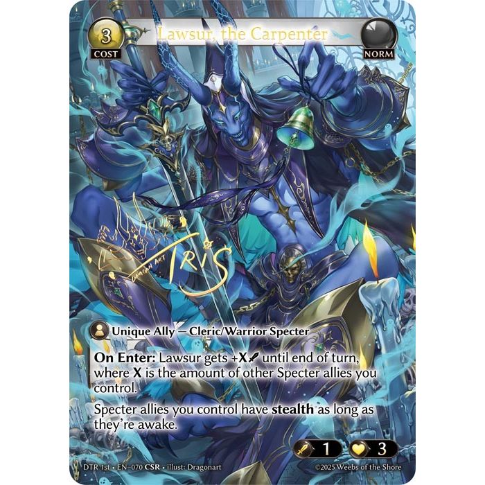 CSR】 [Norm] Lawsur, the Carpenter [DTR070-CSR] Grand Archive TCG
