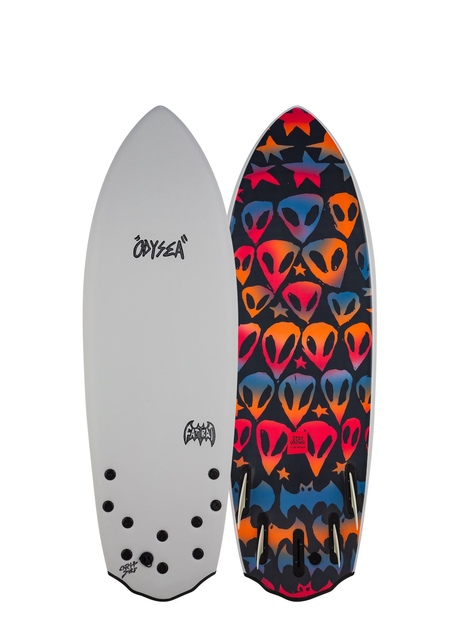 Fat Bat (Five Fin - 5'2'') // Ozzy Wrong PRO – Catch Surf®