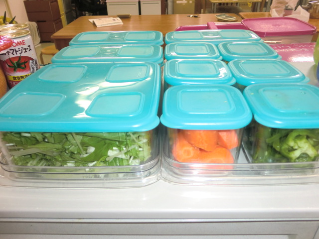 クリアメイトで食材準備 - らんちぼっくす 中村さんのブログ