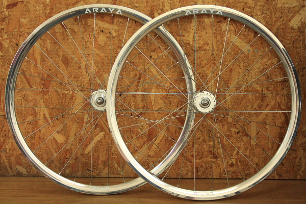 ARAYAのSA-730リムでピスト用手組みホイール - サイクル