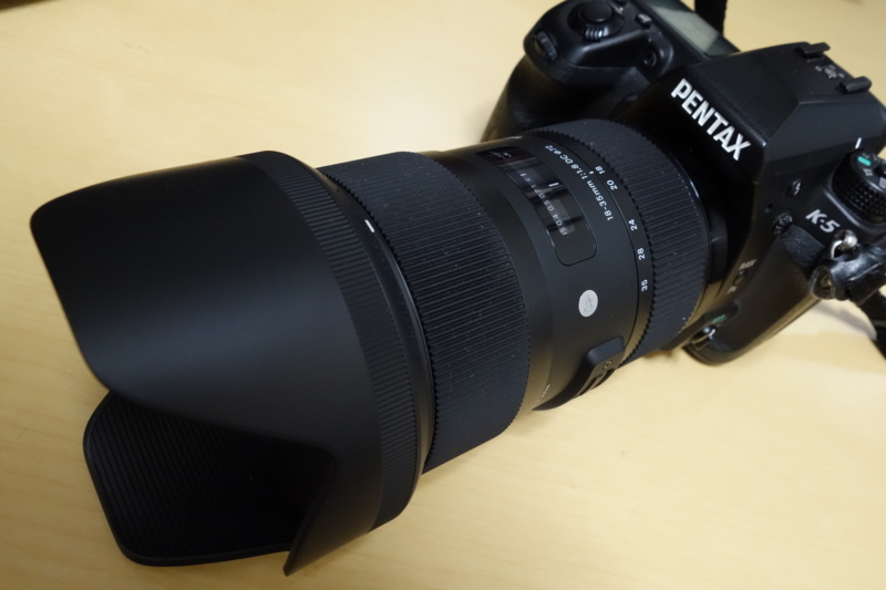 レビュー】PENTAX用SIGMA 18-35mm F1.8 DC HSM - くうねるあそぶ