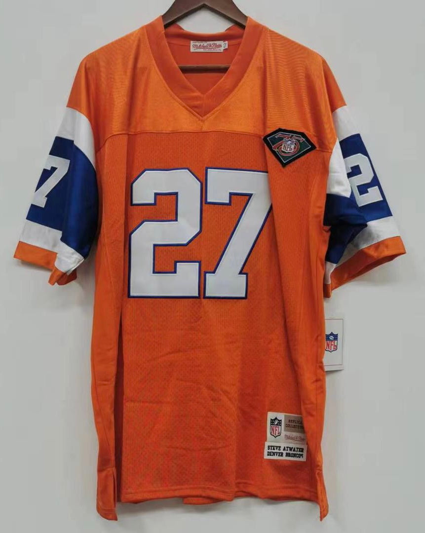 Steve Atwater Mitchell & Ness Denver Broncos Jersey Orange