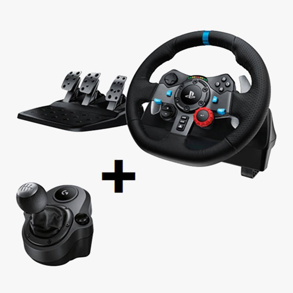 Logitech G29 Driving Force Feedback + Racing Wheel Shifter セット