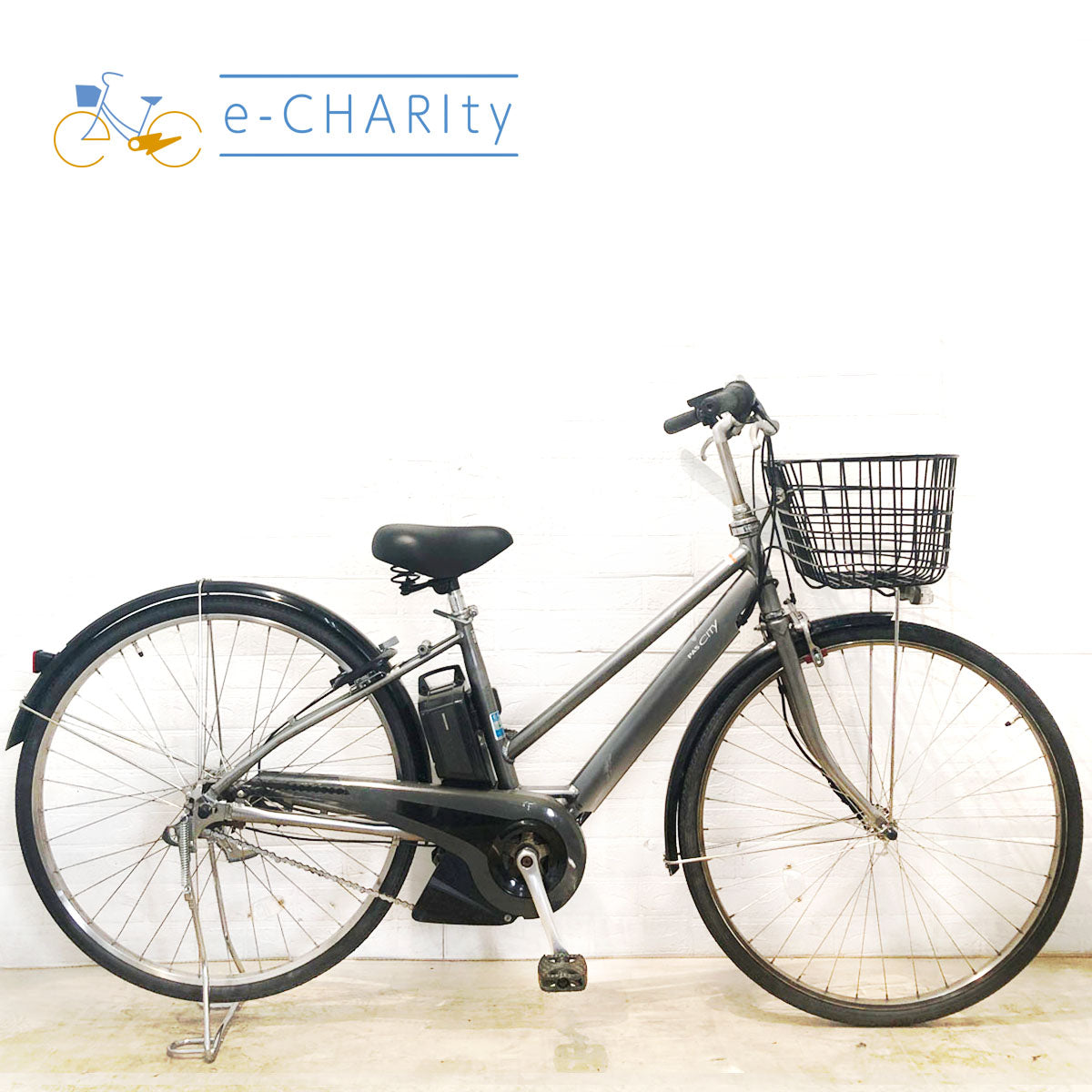 中古電動自転車 ヤマハ PAS CITY SP5 パス シティ SP5 シルバー 27