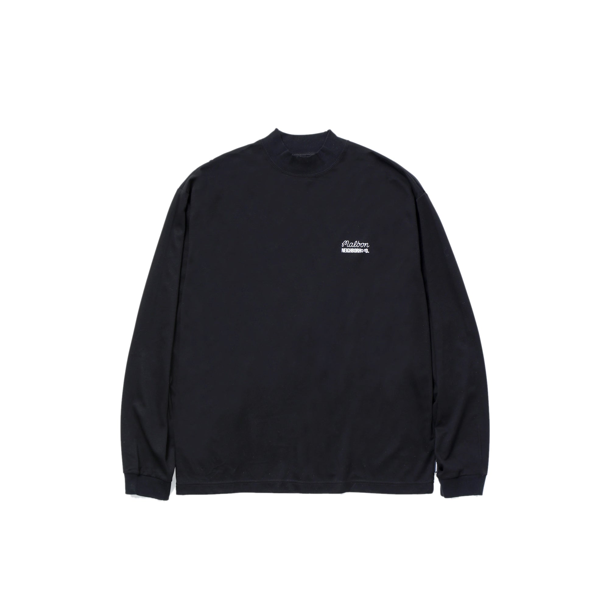 Neighborhood x Malbon Golf Mens Mock-neck Longsleeve Tee – Extra