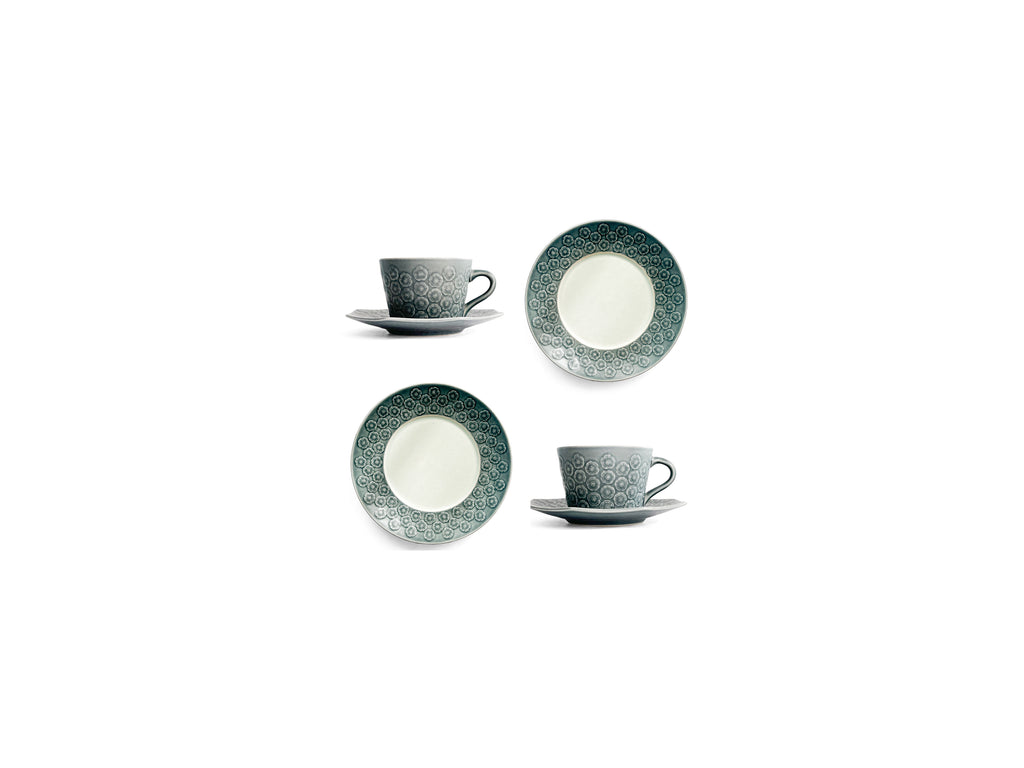 イェンス・クイストゴー アズール カップ&ソーサー プレート 北欧