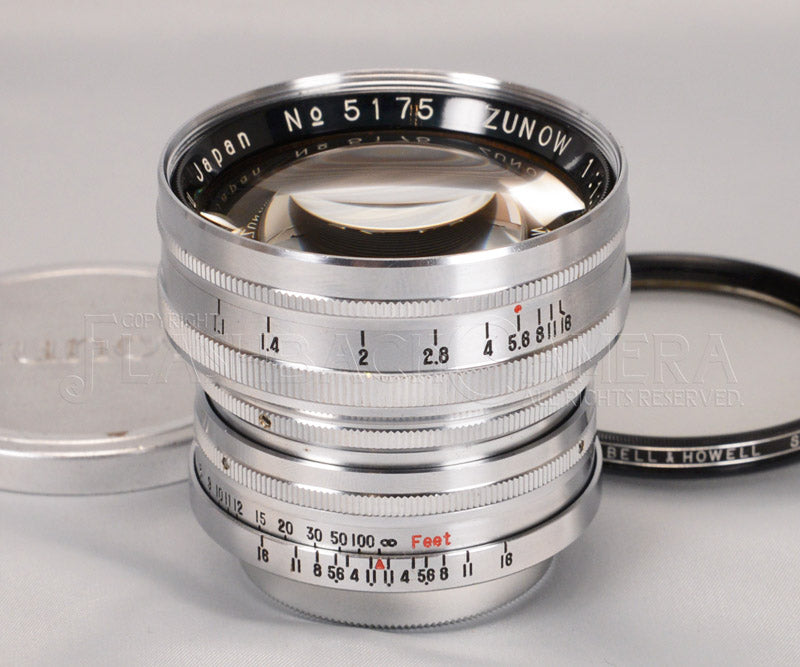 Zunow 50mm f1.1 (L) – FLASHBACK CAMERA