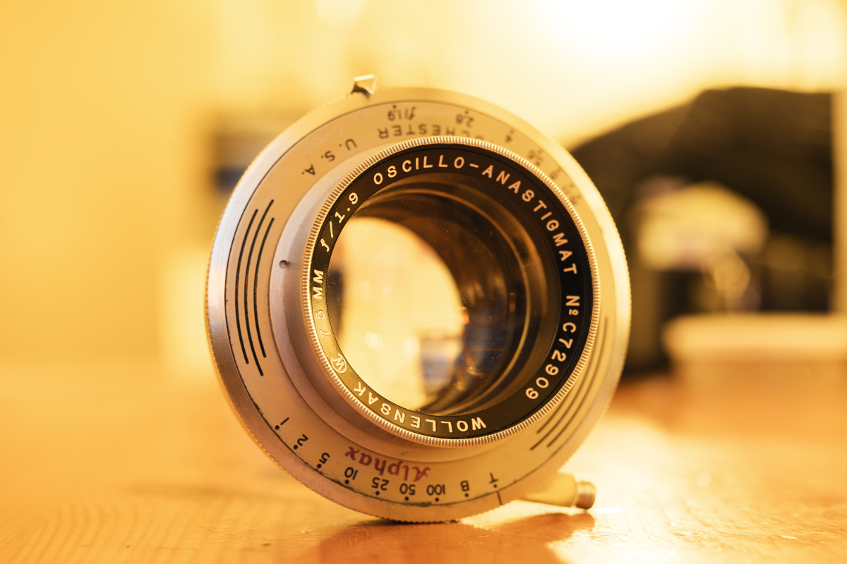 Wollensak Oscillo-Anastigmat 75mm f/1.9