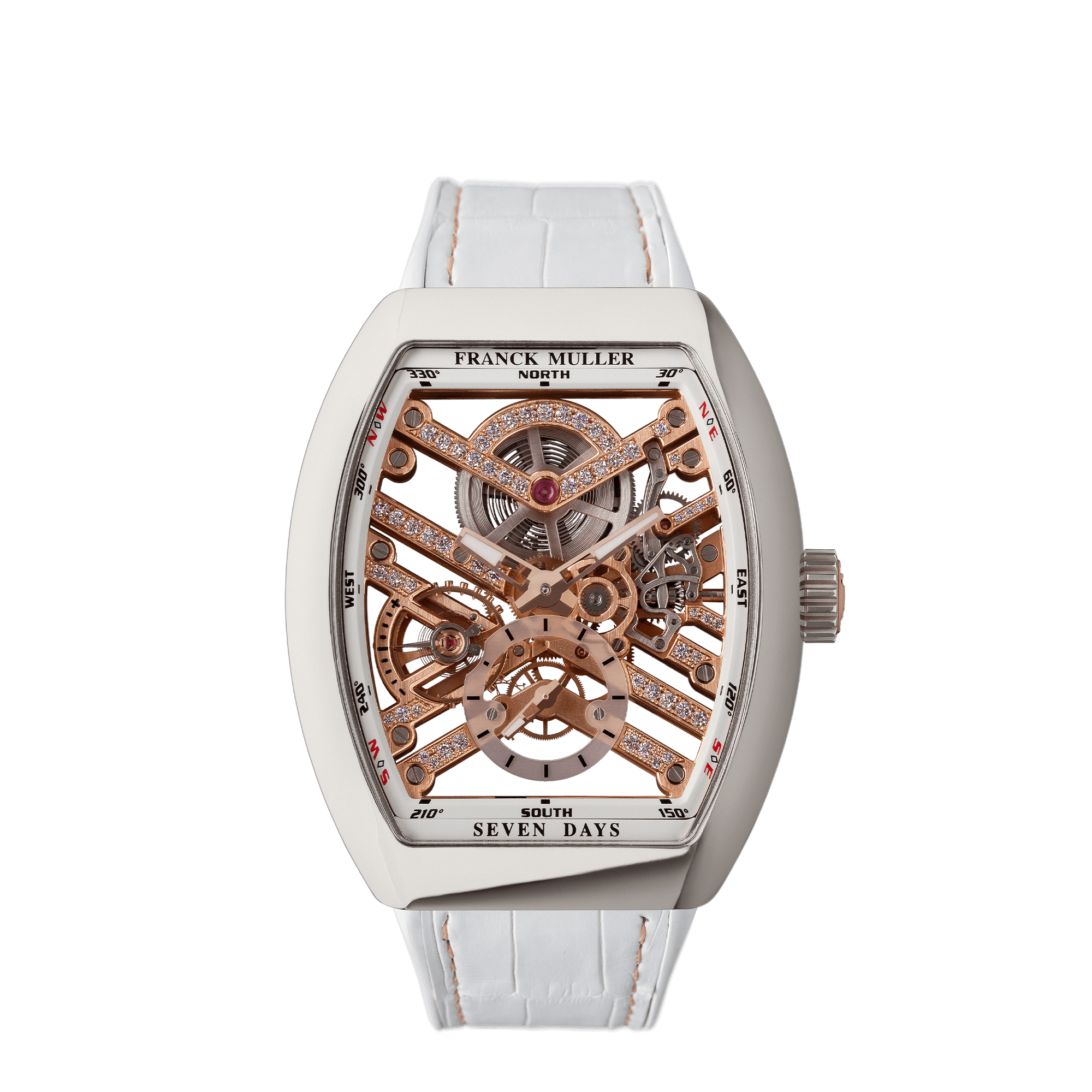 フランク ミュラー ヴァンガード 7デイズ パワーリザーブ スケルトン