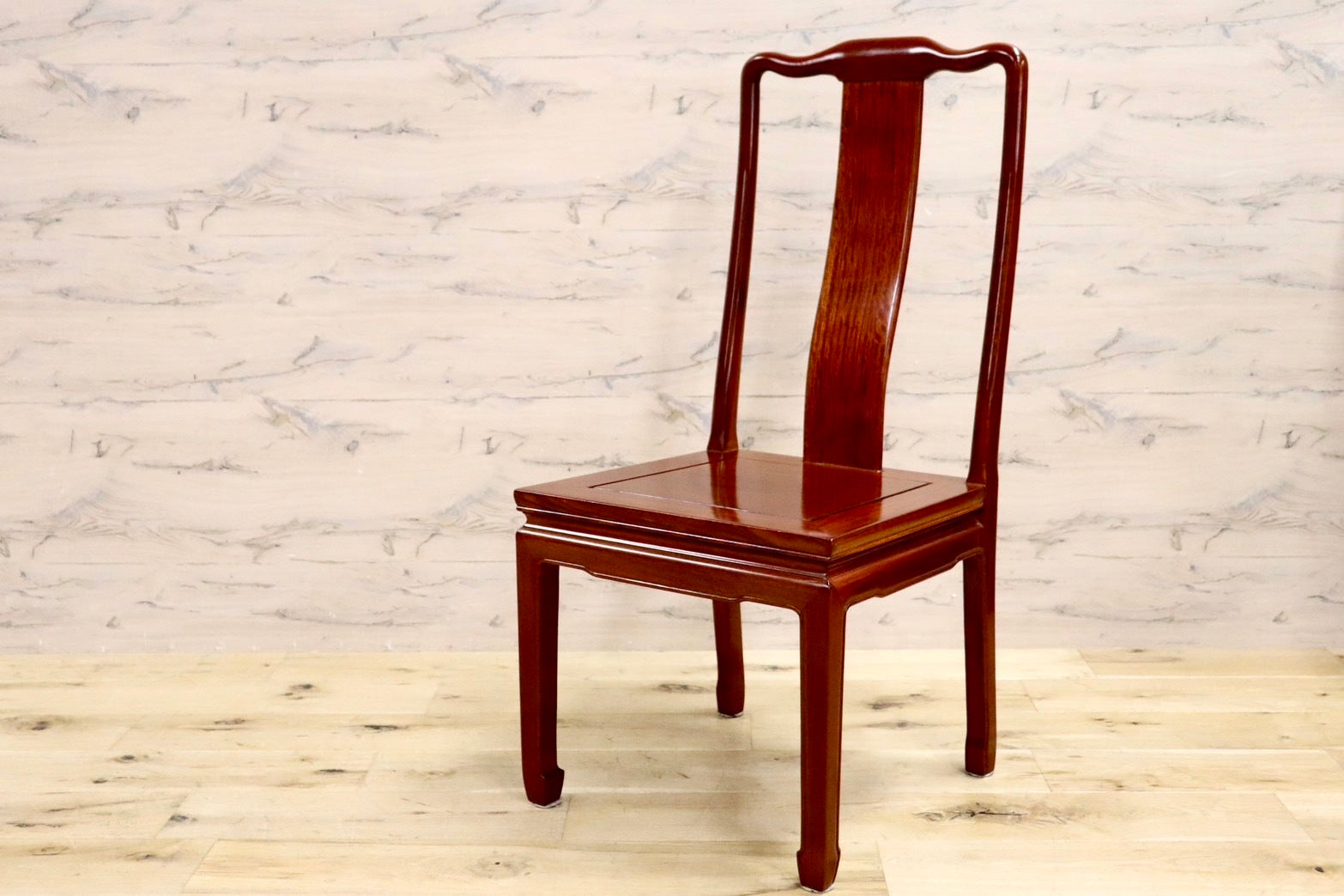 GMHK521A○唐木家具 ダイニングチェア 食卓椅子 アームチェア 花梨材