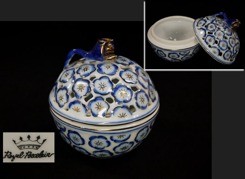 Royal Porcelain ロイヤルポーセリン ポプリポット キャンディポット