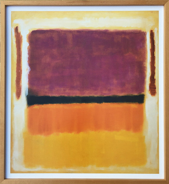 マーク ロスコ Mark Rothko UNTITLED VIOLET BLACK ORANGE YELLOW ON