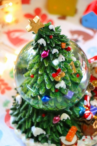 Xmas(クリスマス)】ツリースノードーム＆オルゴール | インテリア