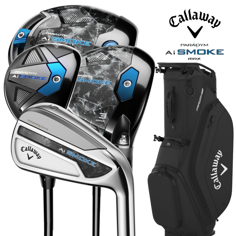 Callaway Paradym Ai Smoke Max Men's Complete Golf Set