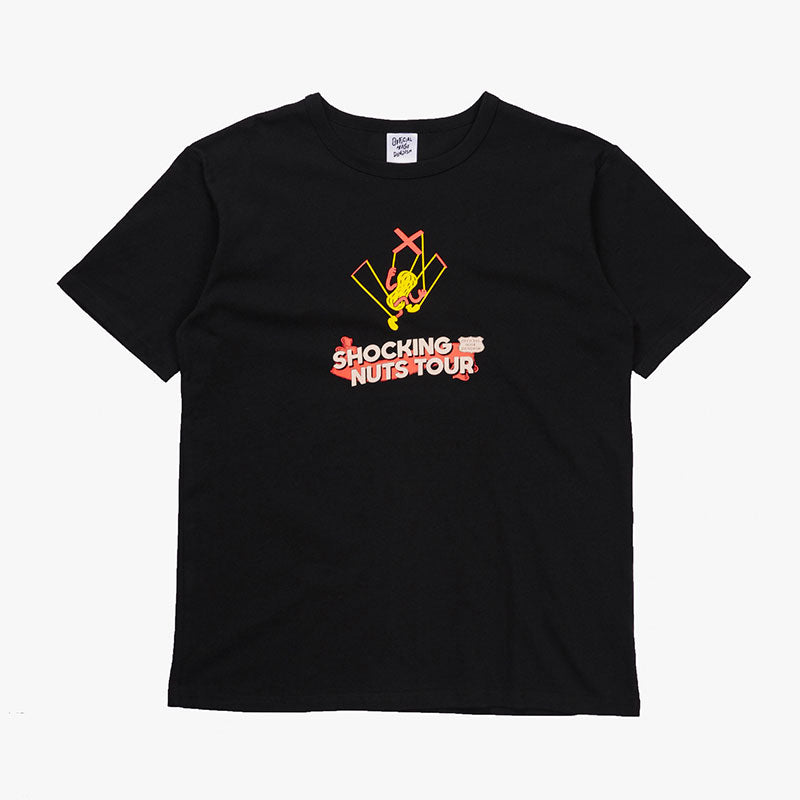 SHOCKING NUTS TOUR Tシャツ ブラック（SHOCKING NUTS TOUR