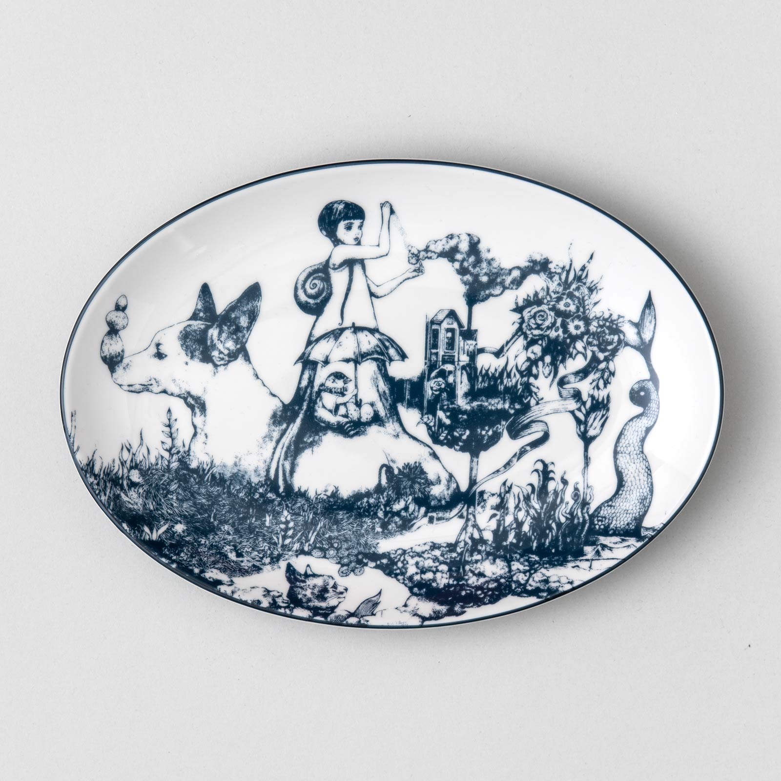 No,32 26cmオーバル 美しい孤独 – ボリス雑貨店