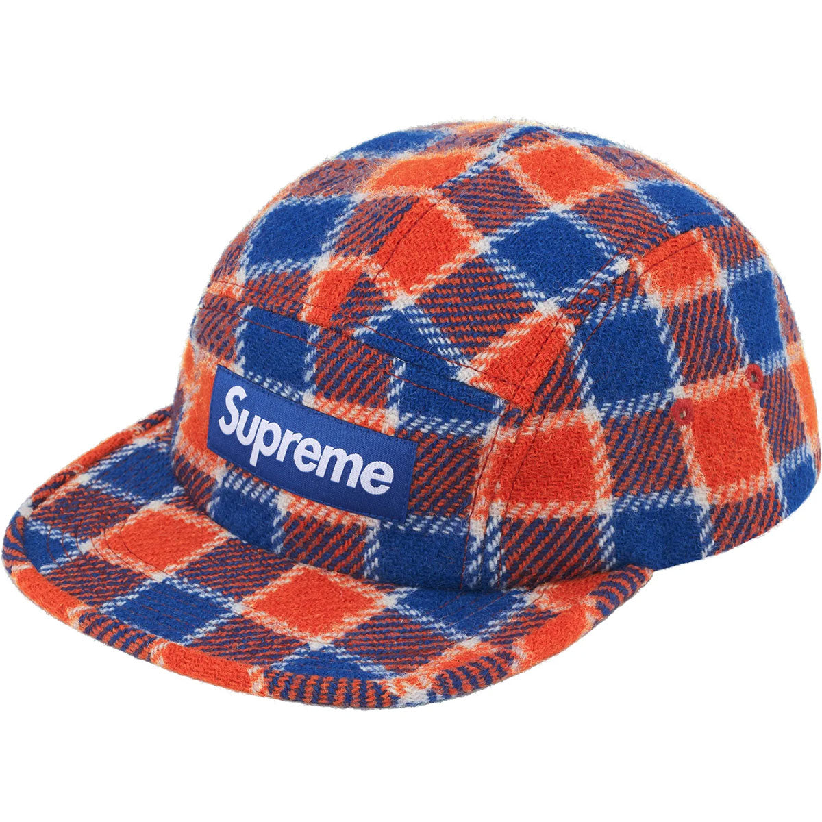 Supreme - Harris Tweed Camp Cap Red Plaid – HOMEGAME TOKYO