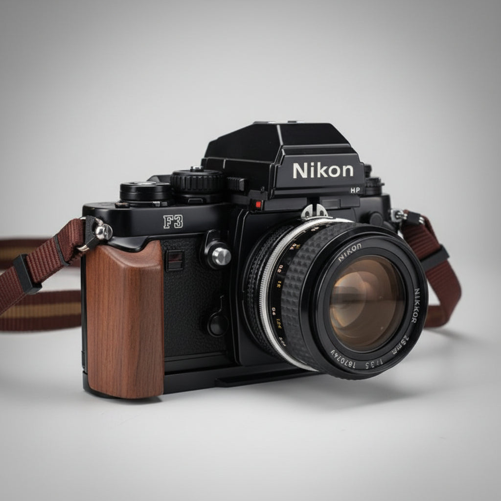 Nikon F3 Premium Wood Grip 📷 Enhance Your Experience