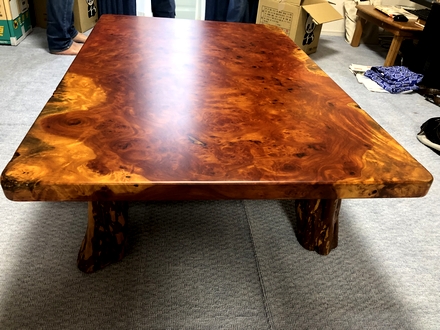 超レア！ 花梨の座卓 | 一枚板ショールーム”ウッドランド” by 木楽木工