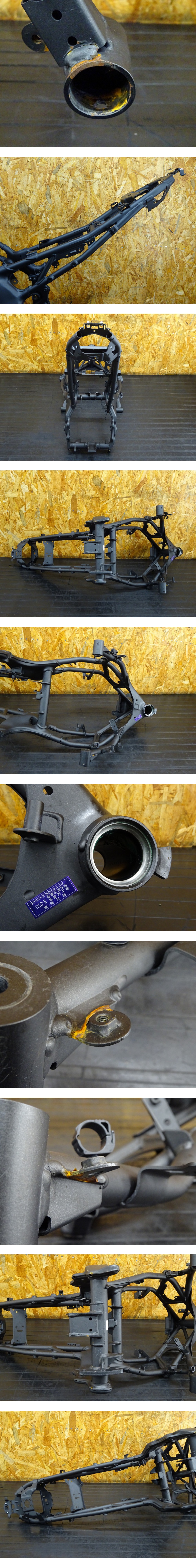 230115】ZX-25R SE(ZX250E-A13)◇ 書付中古フレーム メインフレーム