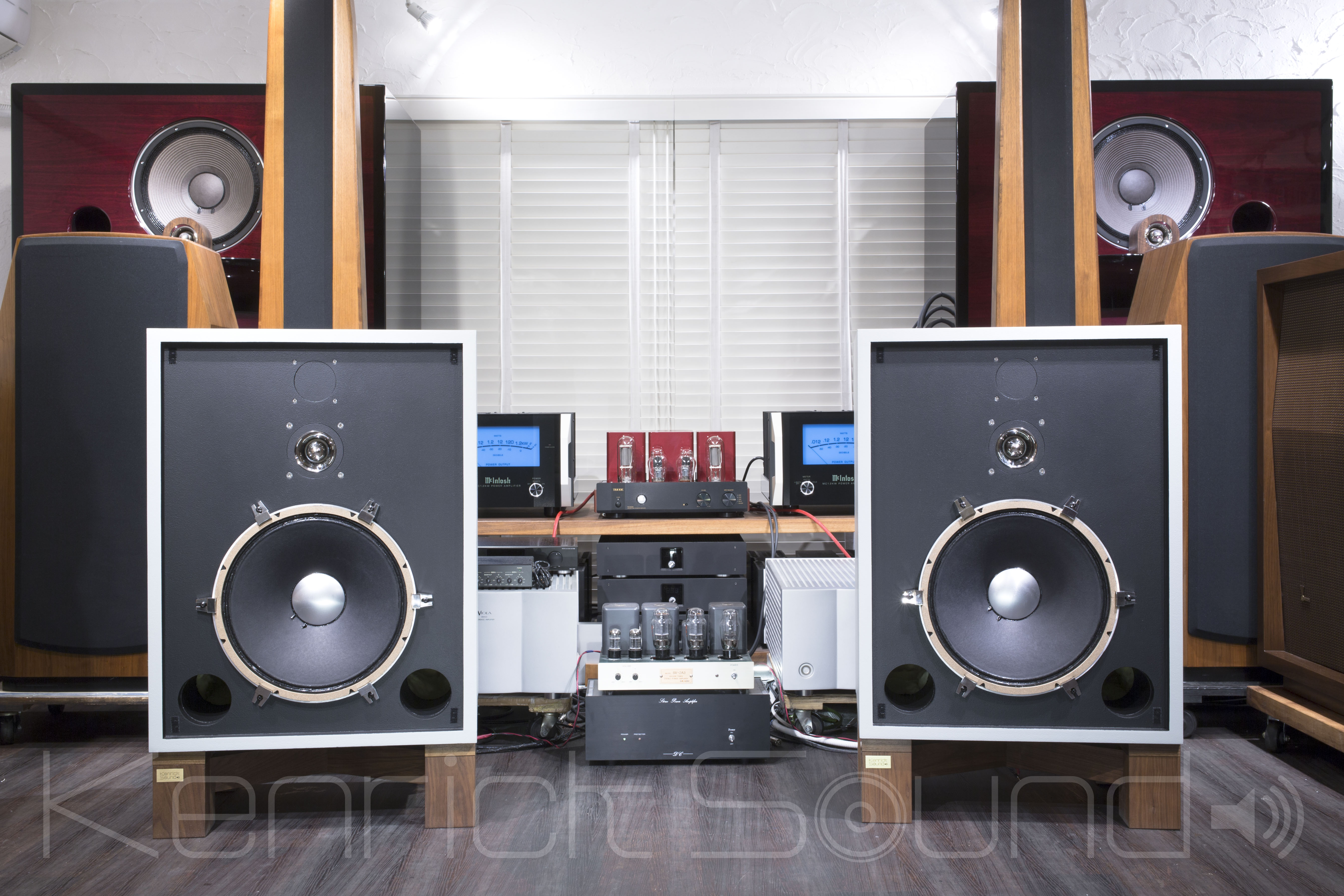 凄まじい再現音 JBL 4331A アルニコ再着磁 D130+SUS 075 トランス式ATT