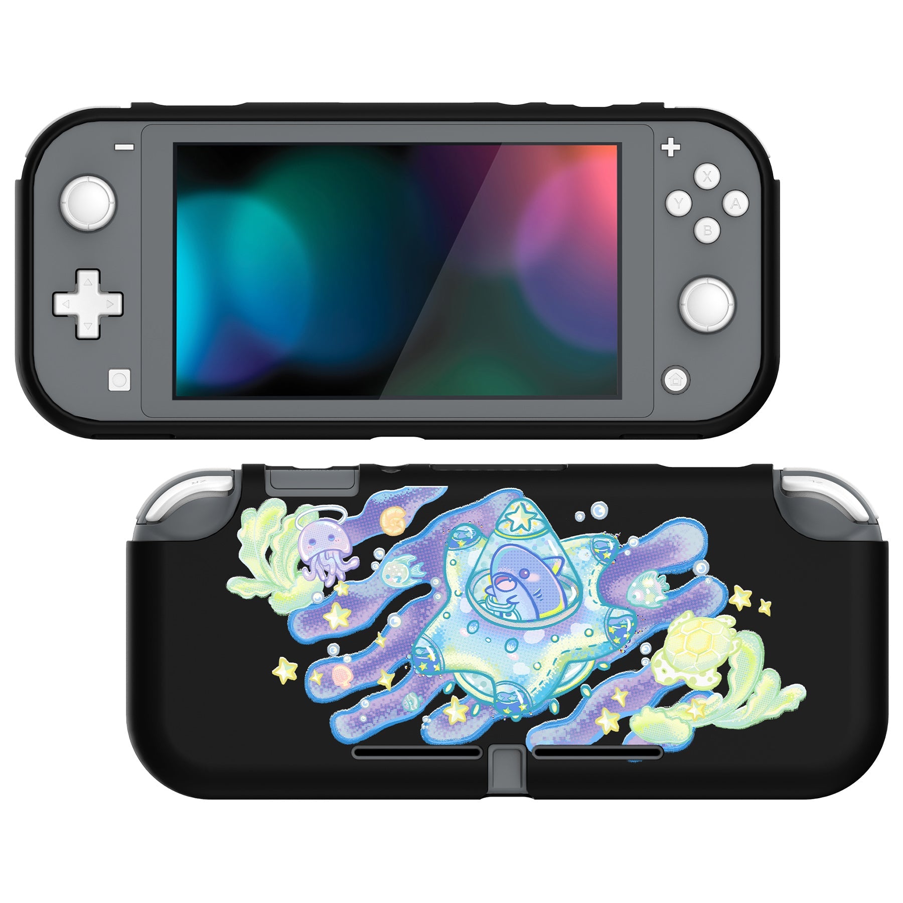 PlayVital NS Switch Lite用ソフトTPUスリム保護ケース【海のベビー