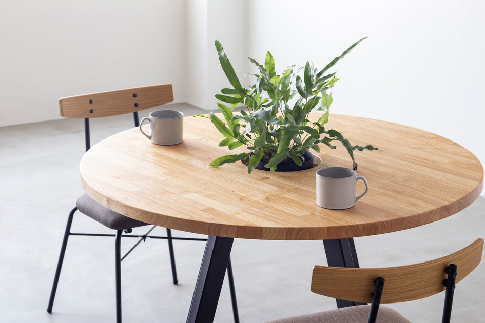 自然をお部屋に取り込むグリーンとともに暮らすテーブル – KANADEMONO