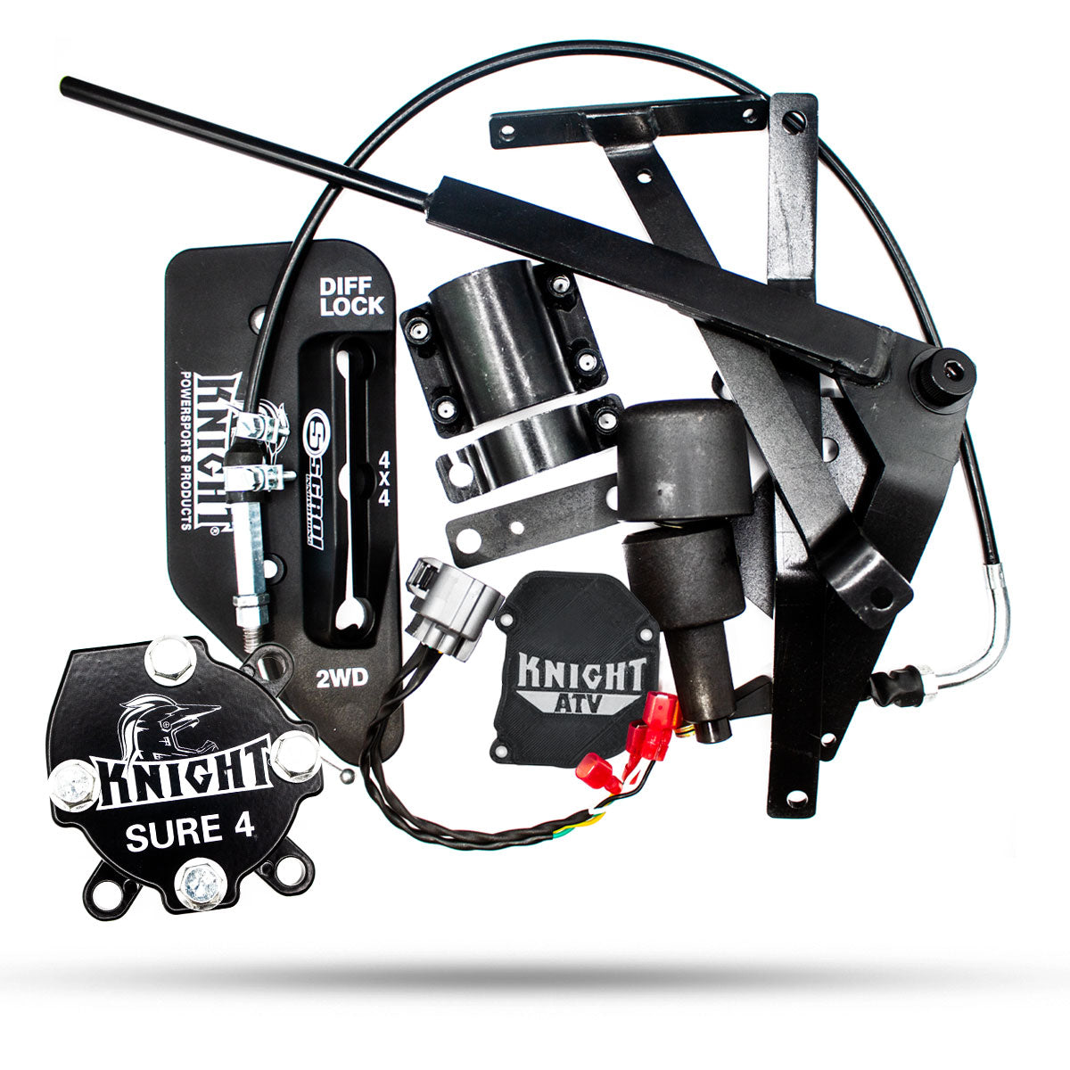 Honda Sure 4 with Side Shifter – Knight ATV