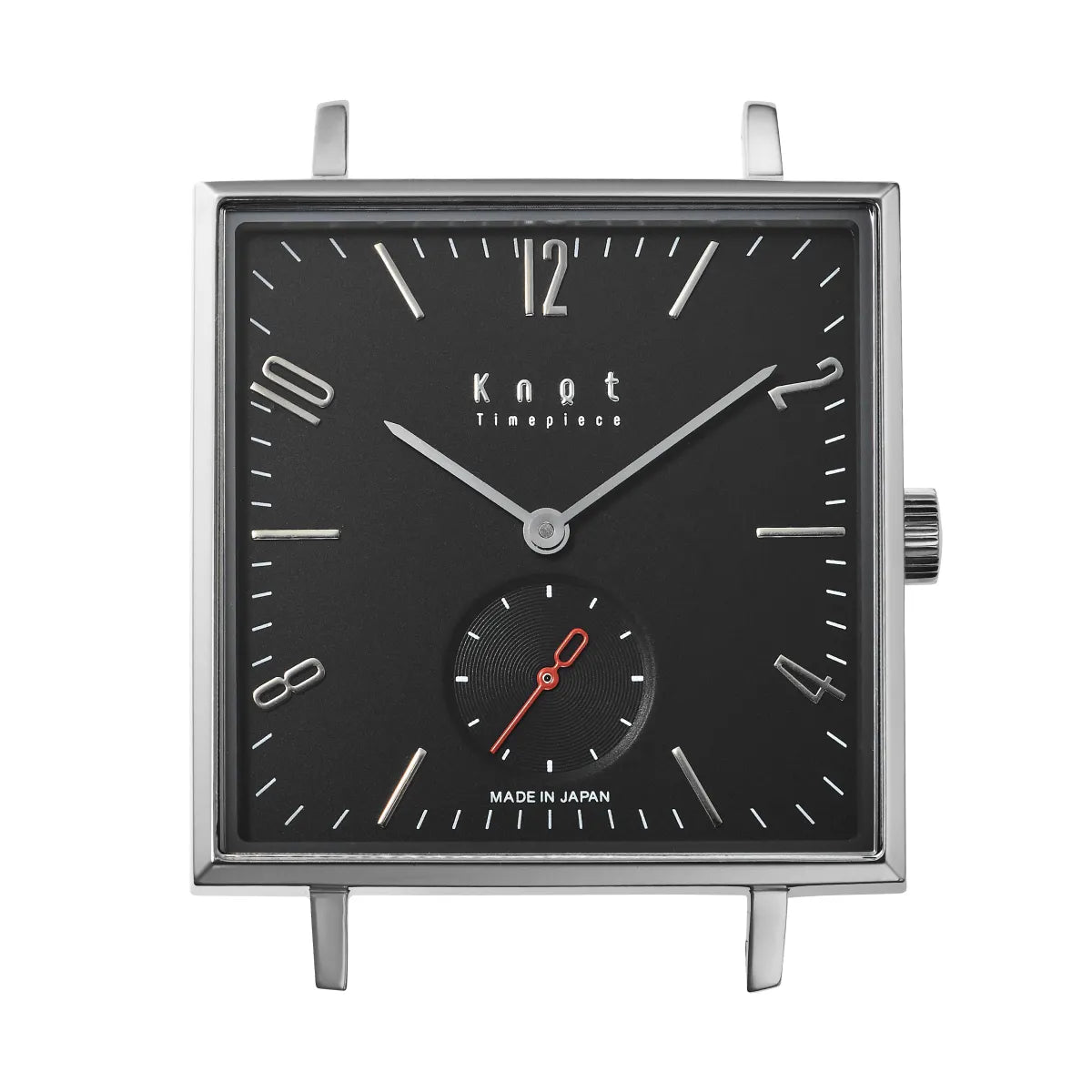 Knot SQ-32SVBK1 腕時計 メンズ レディース クォーツ ブラック 日本製