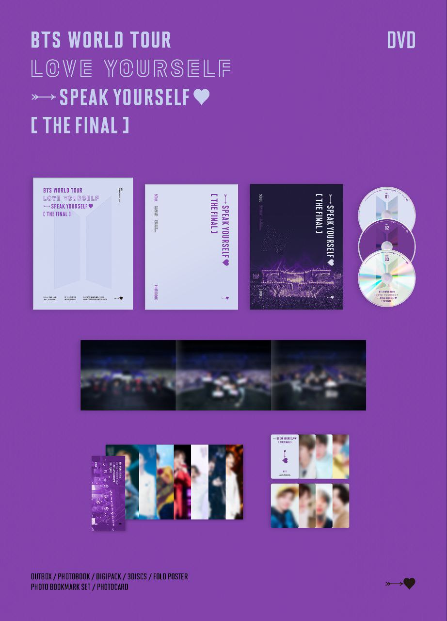 BTS] World Tour Love Yourself : Speak Yourself (The Final) : DVD