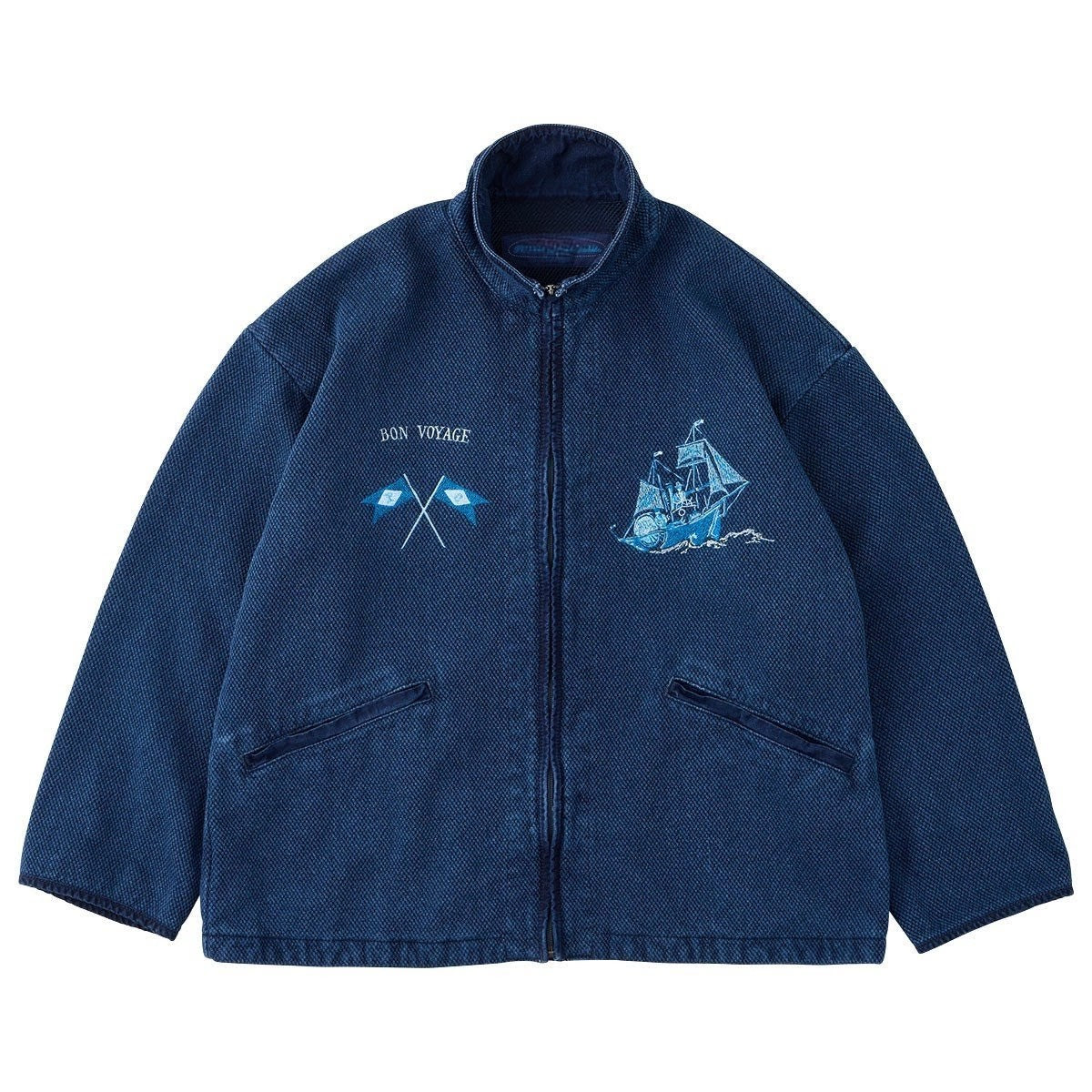 PC KENDO ZIP UP JACKET EMBROIDERY (LE TOUR DU MONDE) – CLASSIC