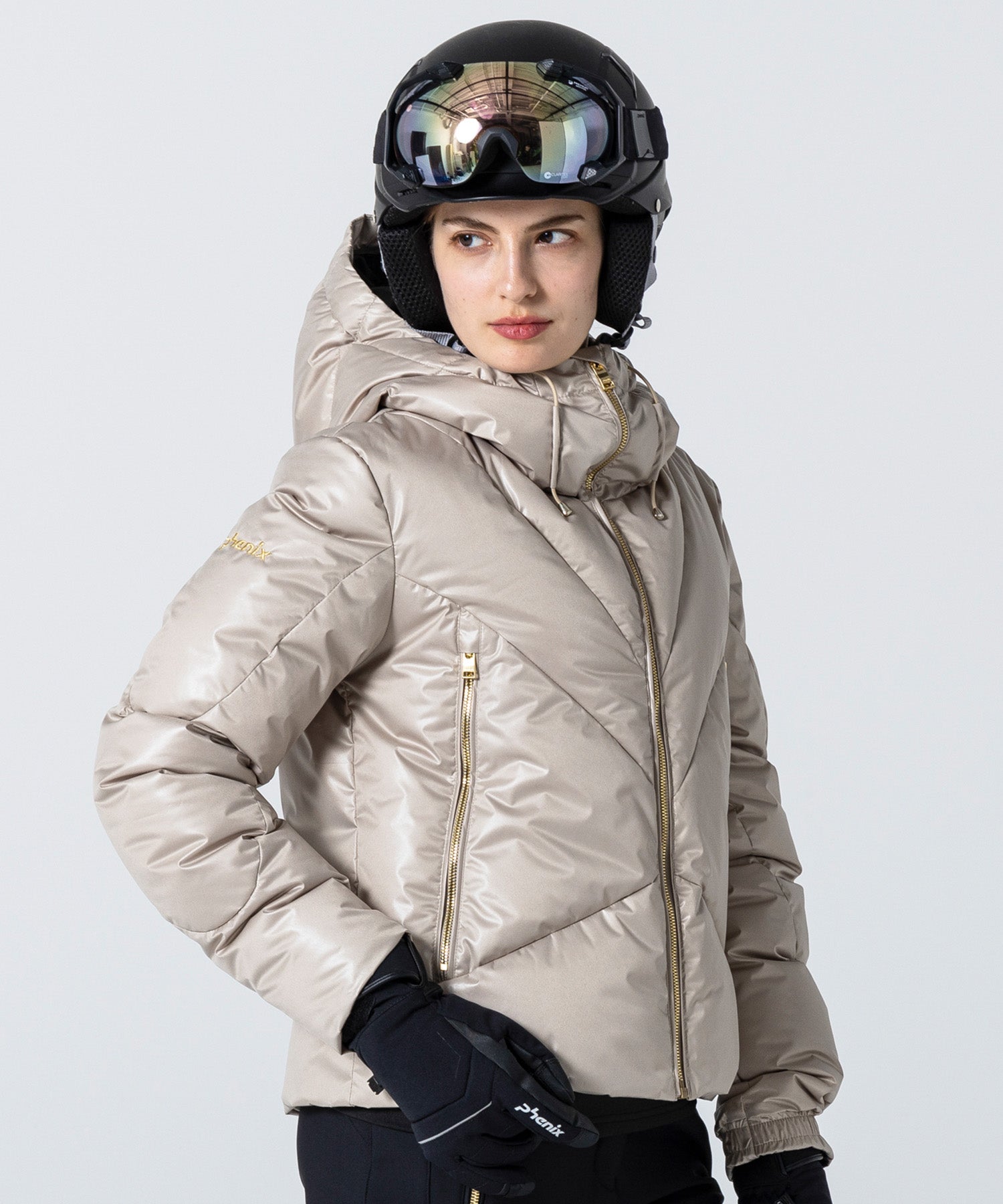 WOMENS】Irregular Cutting Down Jacket イレギュラーカッティング