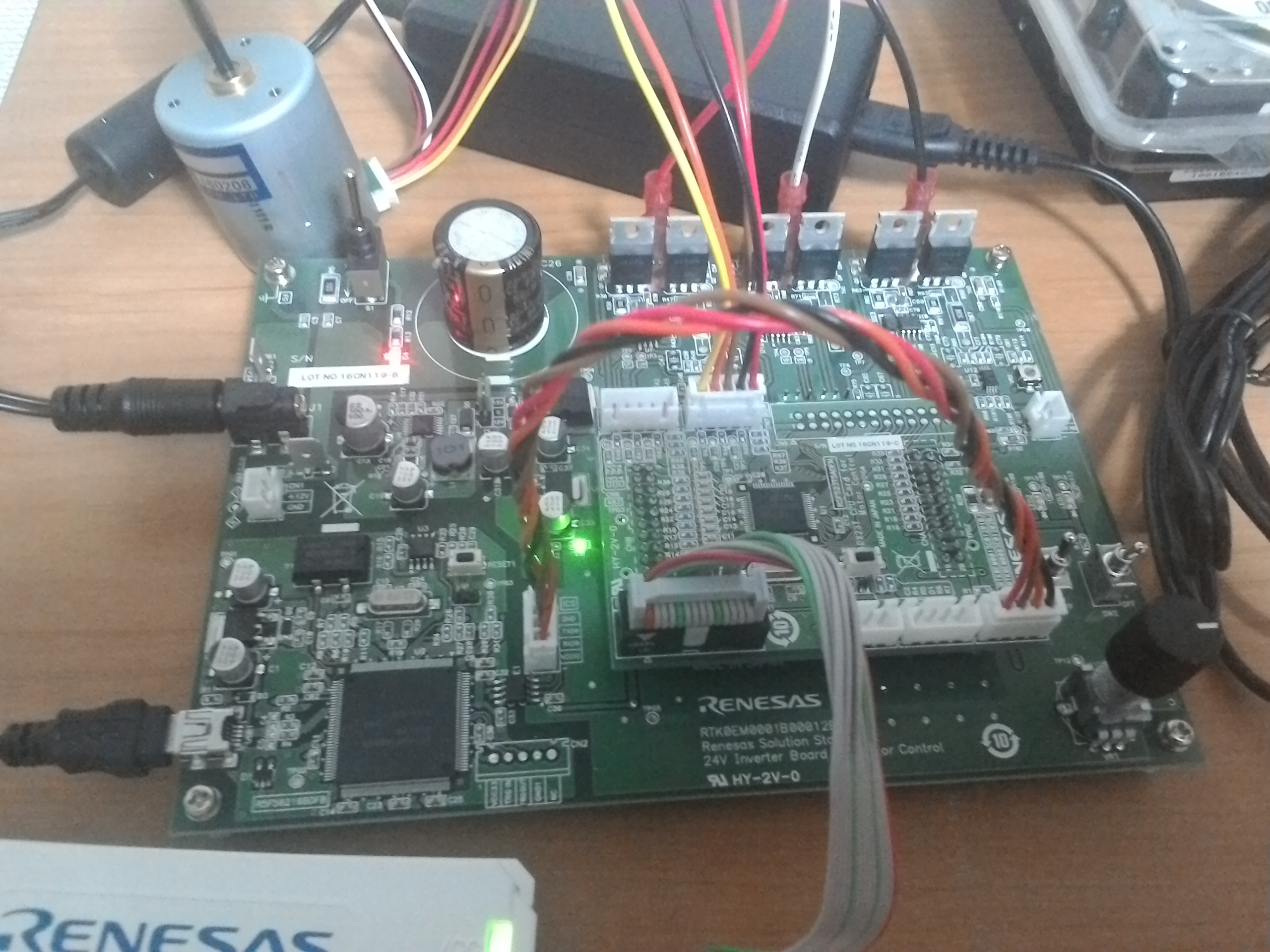 24V Motor Control Evaluation System for RX23T | renesas micon's