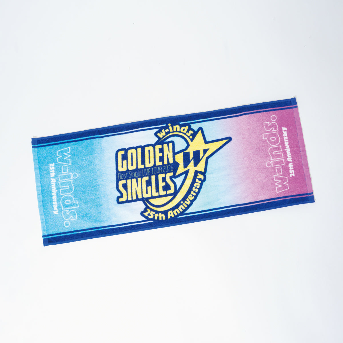 w-inds. LIVE TOUR 2026 “GOLDEN SINGLES” フェイスタオル
